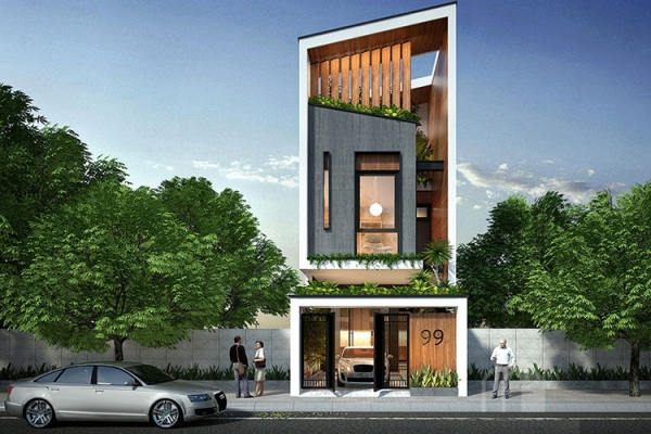 Nhà phố mặt tiền đường Thống Nhất - Mã B0002