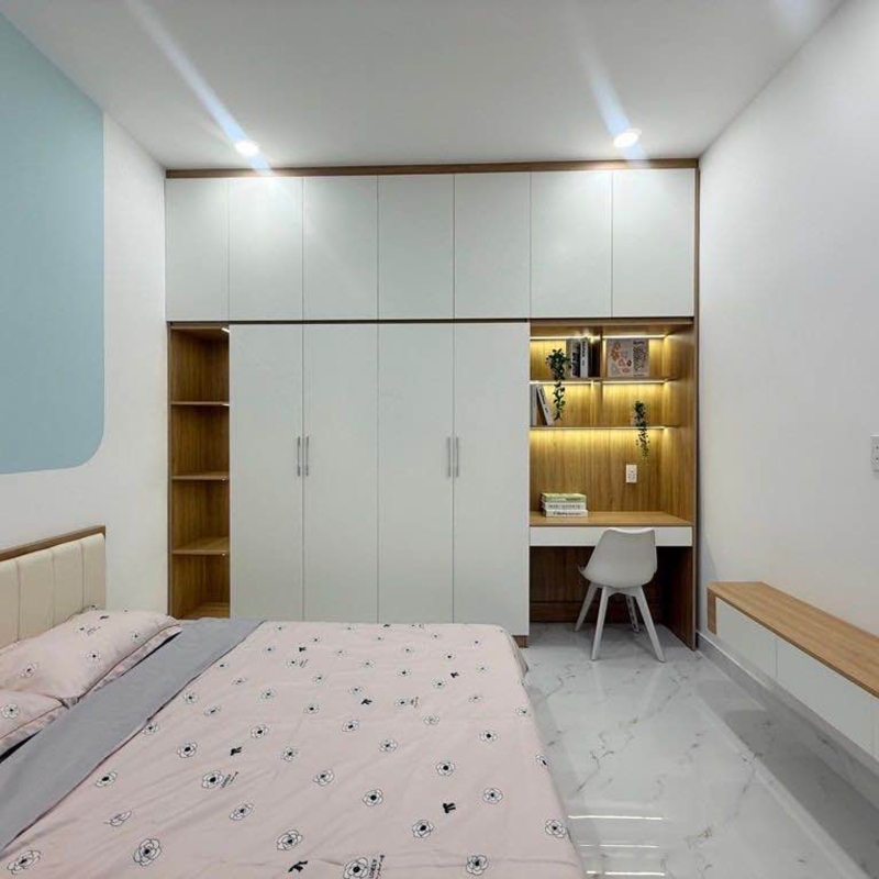 Nhà phố Thích Quảng Đức Phú Nhuận hẻm xe hơi thông full nội thất cao cấp